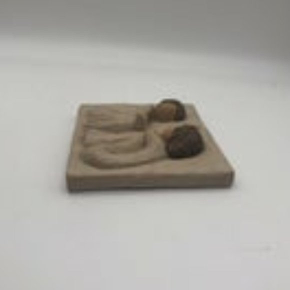 Willow Tree Friendship Sculpted Hand-Painted Plaque FOREVER TRUE~FOREVER FRIENDS - Picture 3 of 4